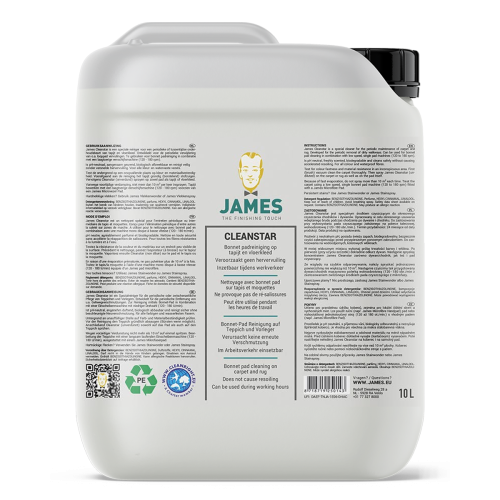 James Cleanstar Karpet- en Tapijtreiniger 10L | 75424