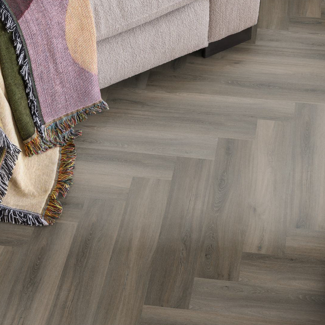 Ambiant Spigato visgraat dryback dark grey