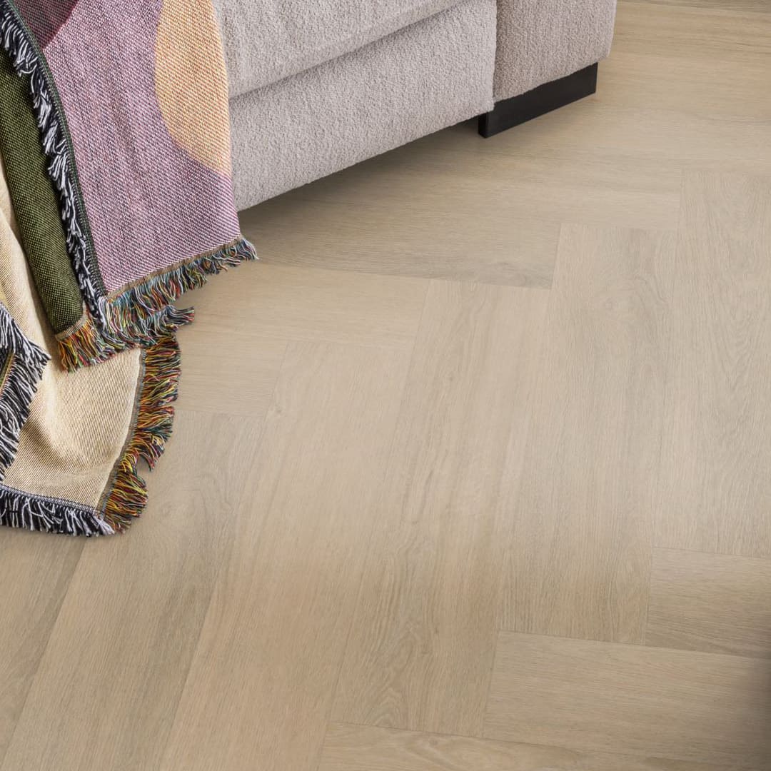 Ambiant Spigato Viranto visgraat dryback warm beige