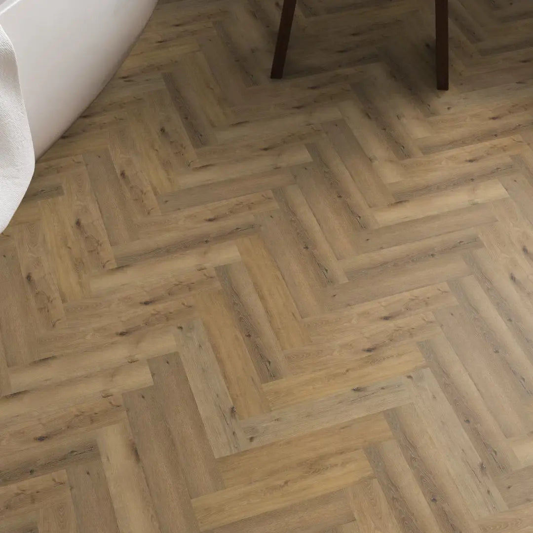 Ambiant Spigato visgraat click SRC dark oak