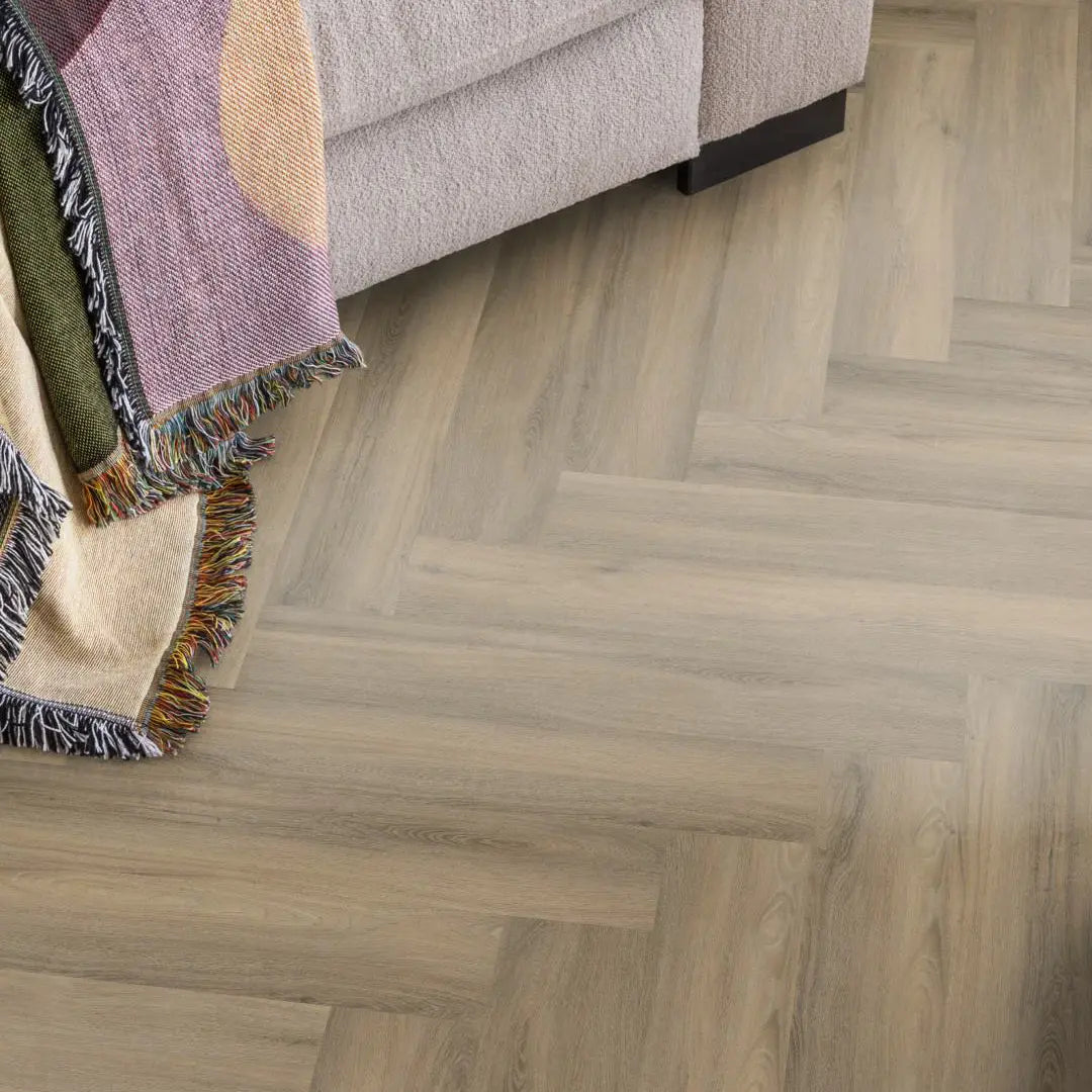 Ambiant Spigato visgraat click SRC light brown