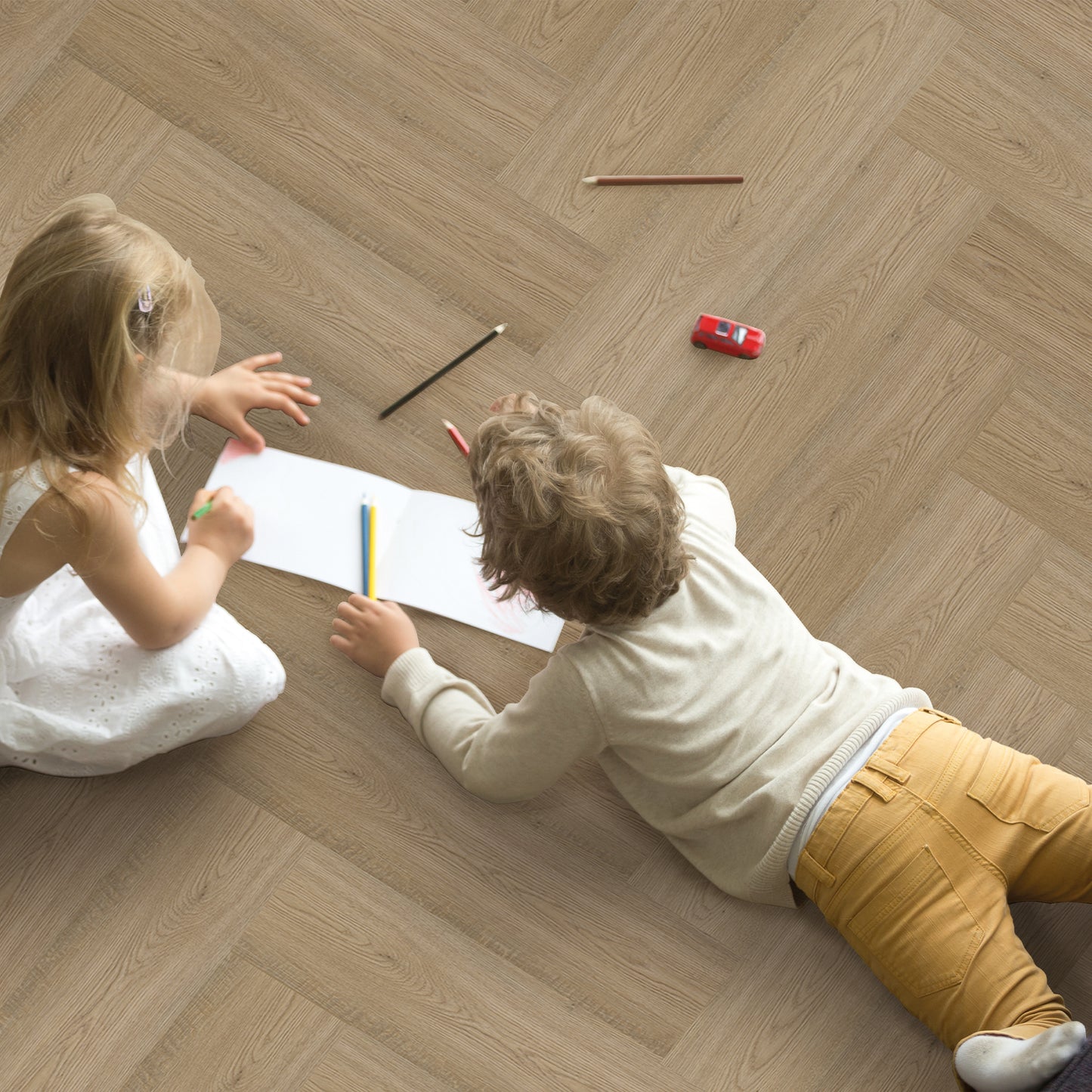 Bodiax Visgraat Langley Oak click