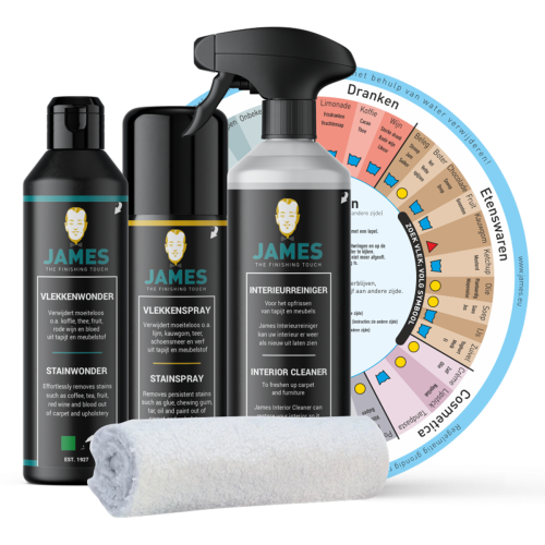 James Onderhoudsset 5-delig voor Textiel | 75418