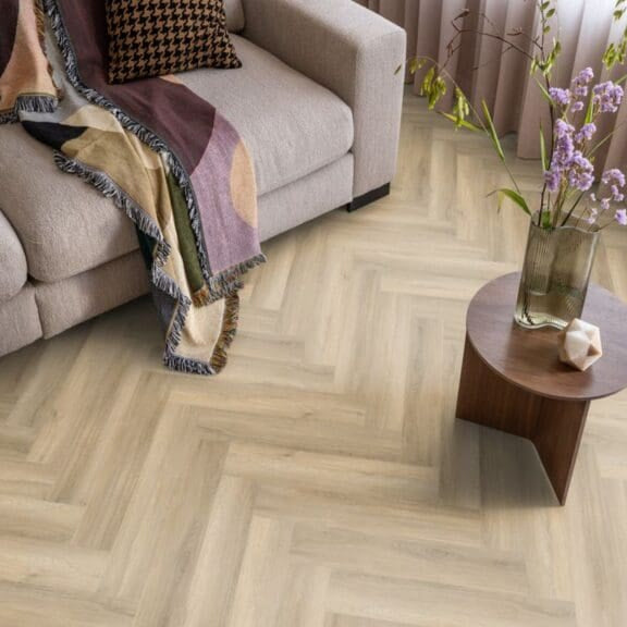 Ambiant Spigato Avanto visgraat click SRC beige
