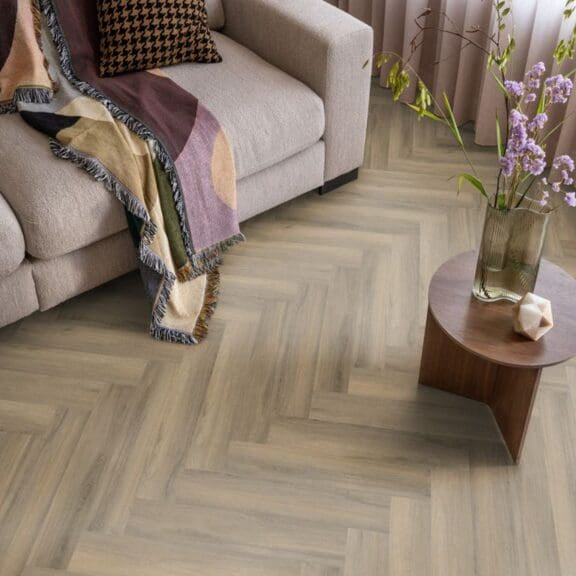 Ambiant Spigato Avanto visgraat dryback light brown