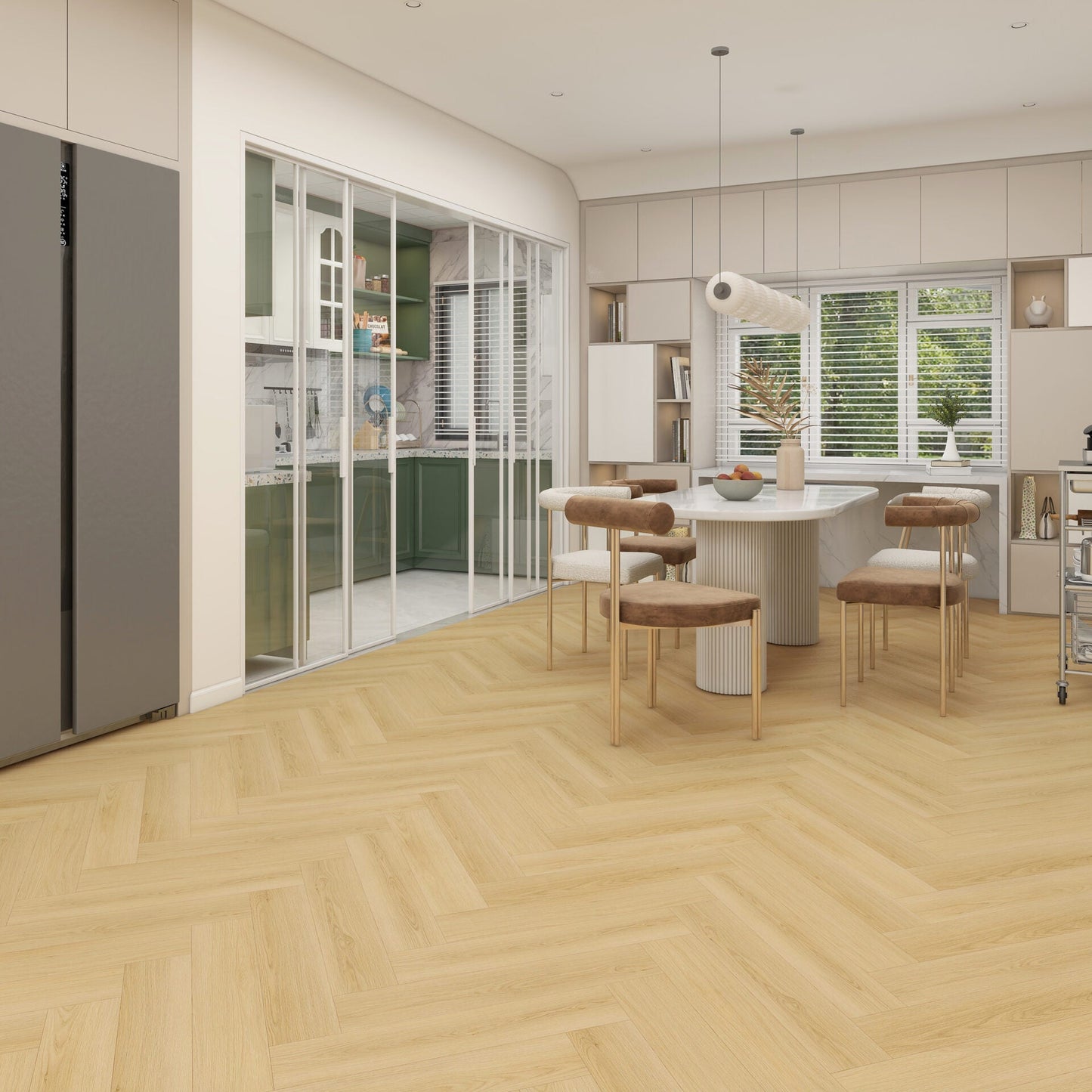 V-FLOOR Visgraat SH02 SPC click