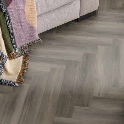 Ambiant Spigato visgraat dryback dark grey