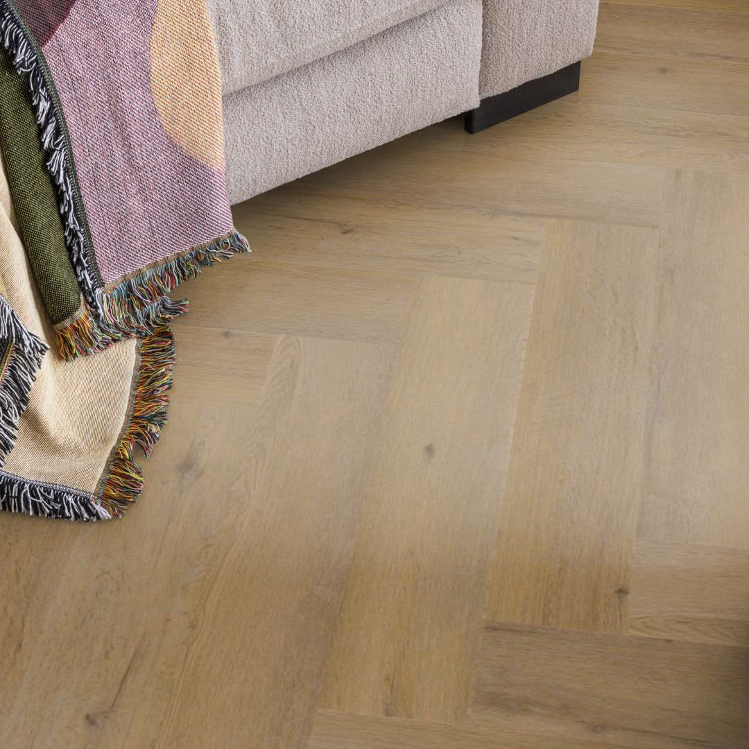 Ambiant Spigato Vivero visgraat click SRC dark oak
