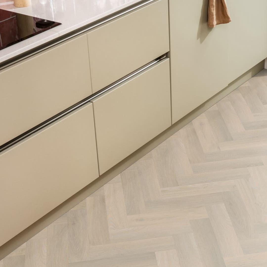 Ambiant Spigato visgraat small dryback beige
