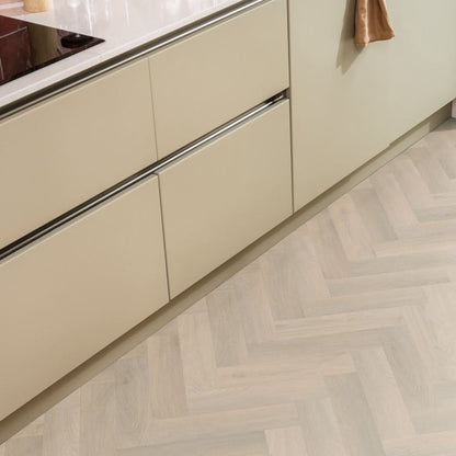 Ambiant Spigato visgraat small dryback beige