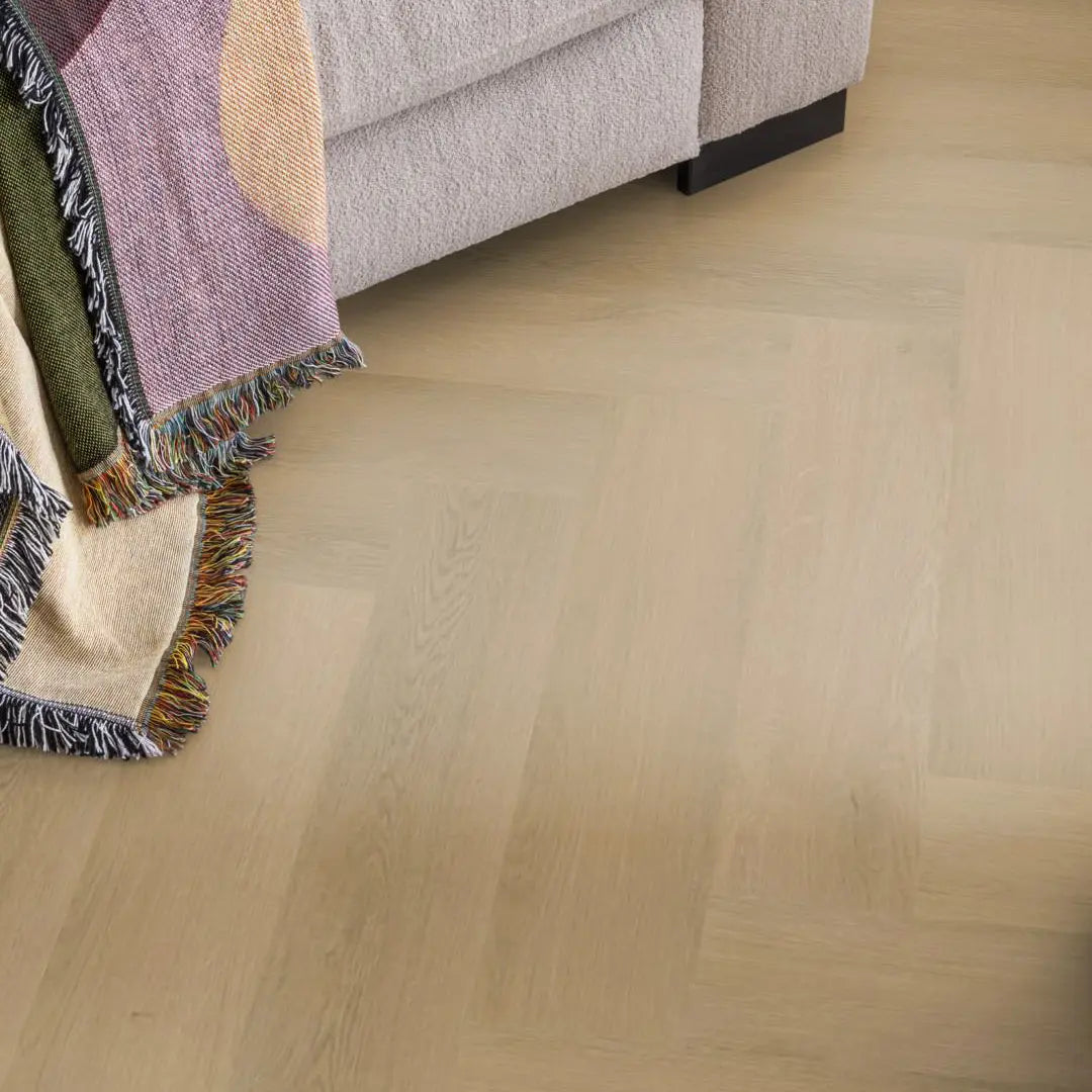 Ambiant Spigato Navaro visgraat dryback light oak