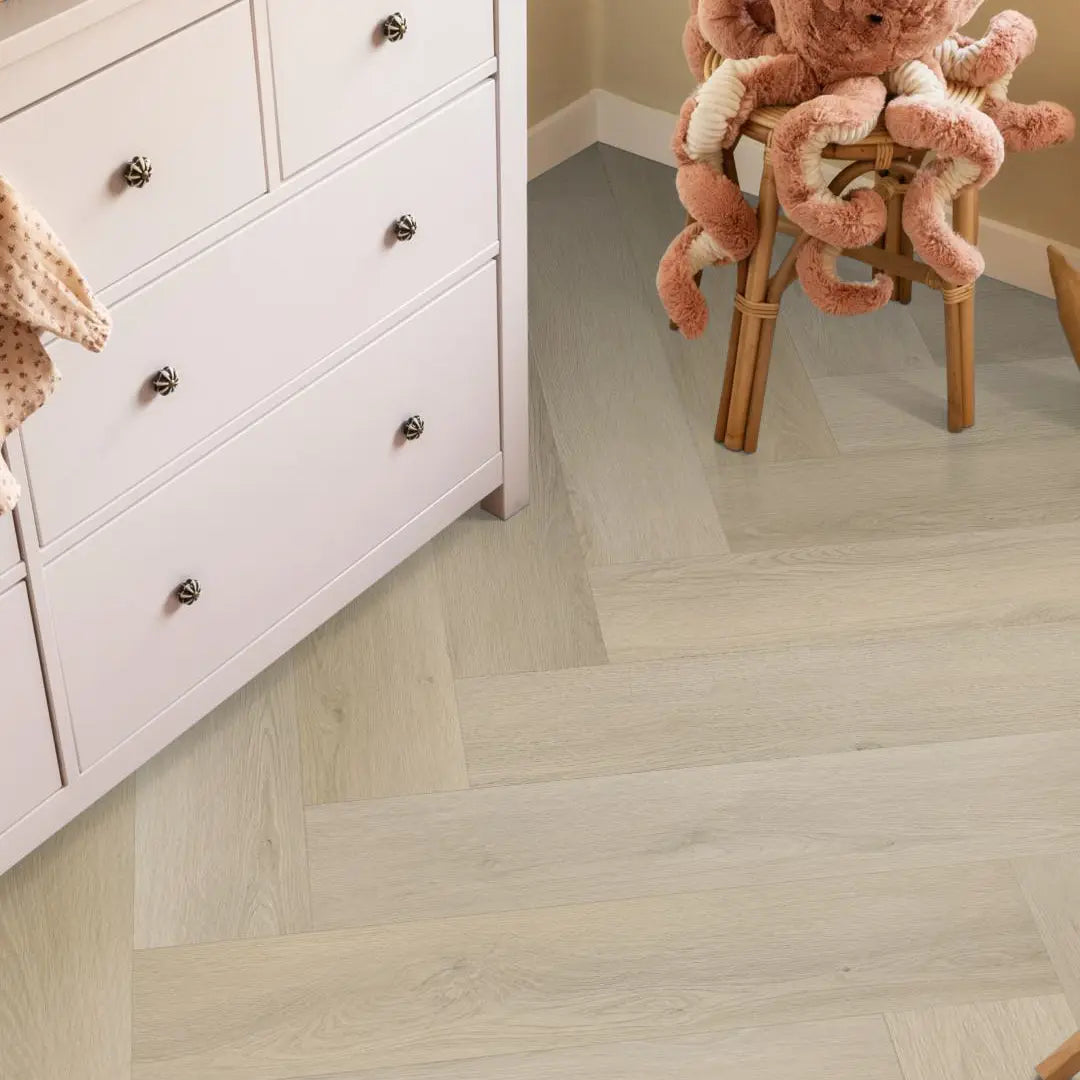 Ambiant Spigato Marento visgraat dryback light oak