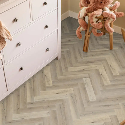 Ambiant Spigato visgraat dryback light oak