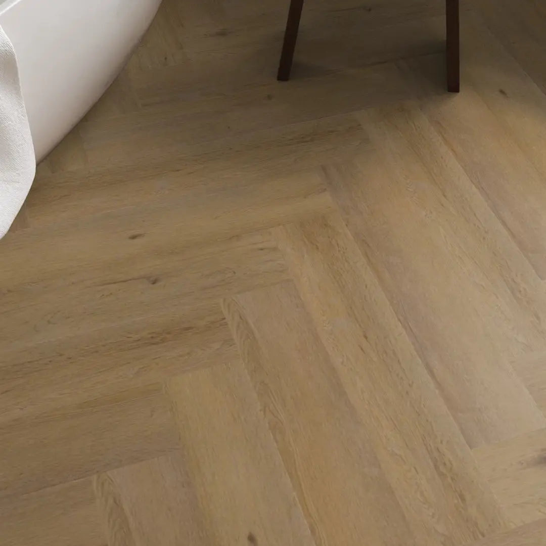 Ambiant Spigato Vivero visgraat dryback dark oak