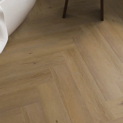 Ambiant Spigato Vivero visgraat dryback dark oak