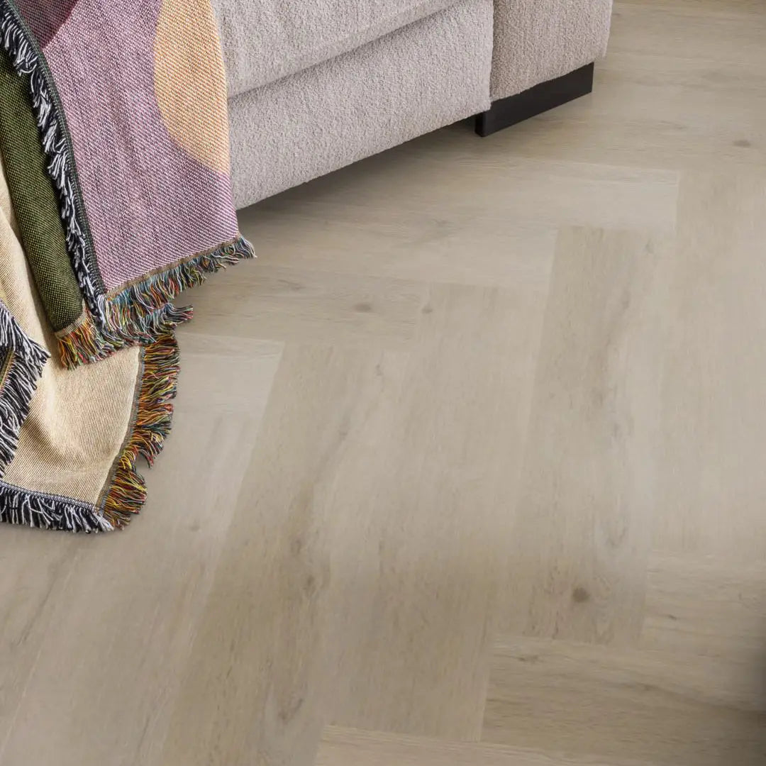 Ambiant Spigato Vivero visgraat dryback light oak