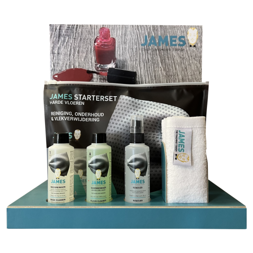 James Tafeldisplay voor Starterset Harde Vloeren | 75431