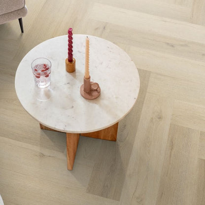 Ambiant Spigato xl Valento visgraat dryback warm beige