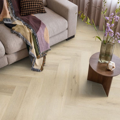 Ambiant Spigato xl Valento visgraat dryback warm beige