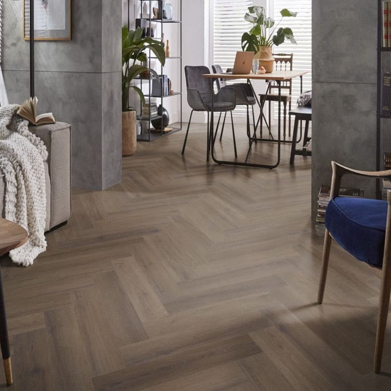 Ambiant Spigato xl Valento visgraat dryback brown