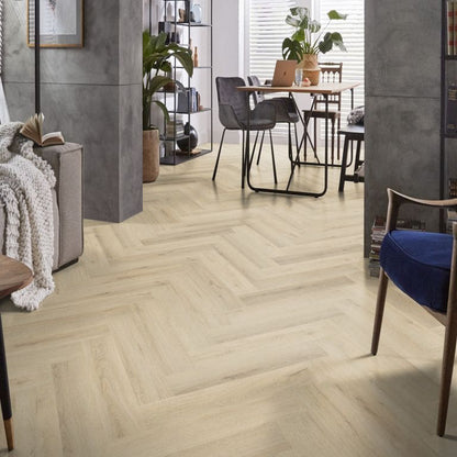 Ambiant Spigato xl Valento visgraat click SRC Warm beige