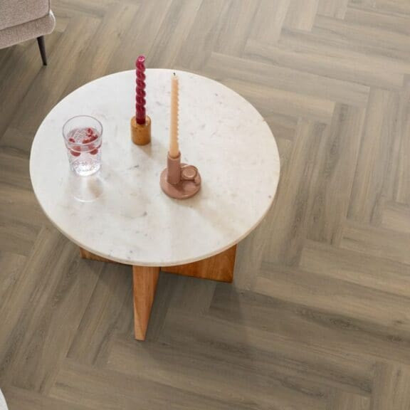 Ambiant Spigato Avanto visgraat click SRC light brown
