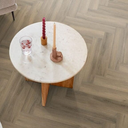 Ambiant Spigato Avanto visgraat click SRC light brown
