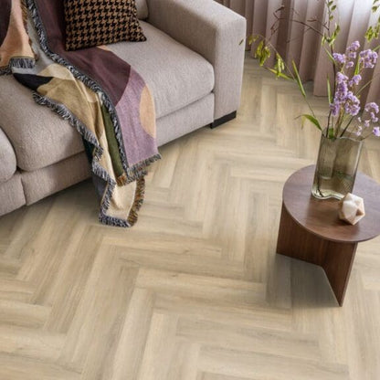 Ambiant Spigato Avanto visgraat click SRC beige