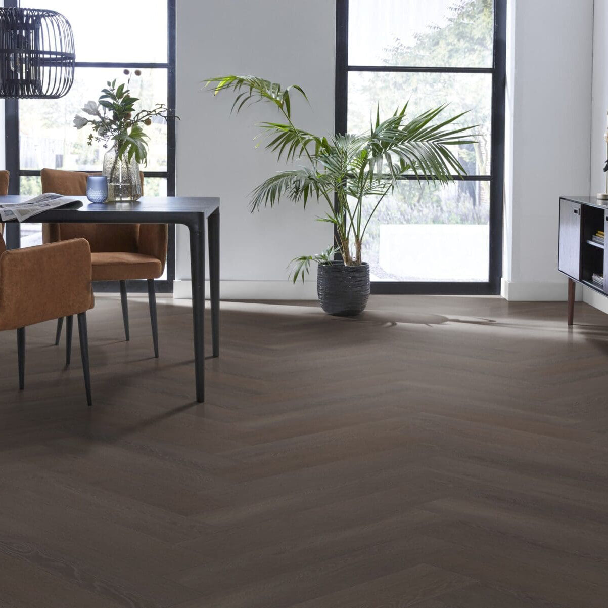 Vtwonen Herringbone click SRC charcoal