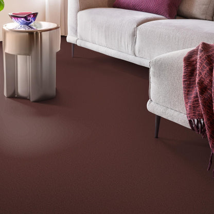 Ambiant Durham donkerrood 1001 | 400cm