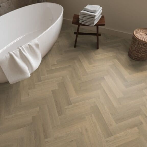 Ambiant Spigato Avanto visgraat small dryback natural