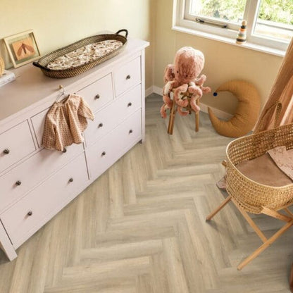 Ambiant Spigato Avanto visgraat dryback beige