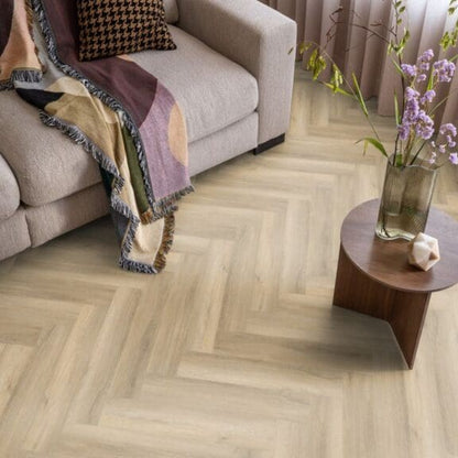 Ambiant Spigato Avanto visgraat dryback beige