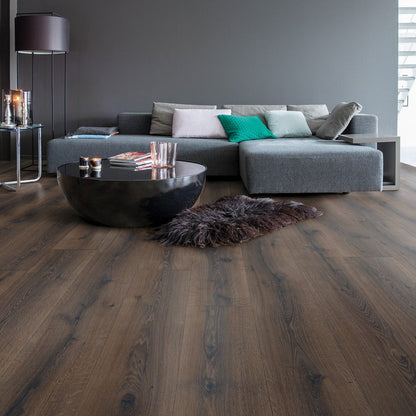 Quickstep Woestijn geborstelde donkerbruine eik | MAJESTIC | MJ3553